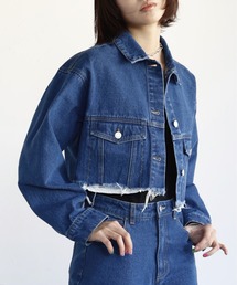 Denim Cropped Jacket デニムクロップドジャケット
