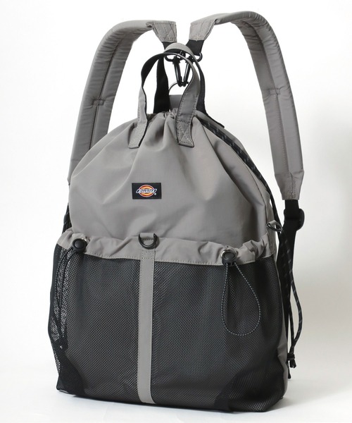 Dickies(ディッキーズ)の「Dickies(ディッキーズ)3WAYマルチウェイナップサック/リュック メンズ レディース ユニセックス(バックパック/リュック・レディース・ブラック/アイボリー/グレー/ブラック系その他/ホワイト系その他/シルバー・FREE)」の5枚目の写真