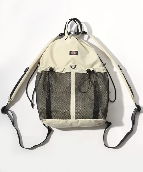 Dickies(ディッキーズ)の「Dickies(ディッキーズ)3WAYマルチウェイナップサック/リュック メンズ レディース ユニセックス(バックパック/リュック・レディース・ブラック/アイボリー/グレー/ブラック系その他/ホワイト系その他/シルバー・FREE)」の12枚目の写真