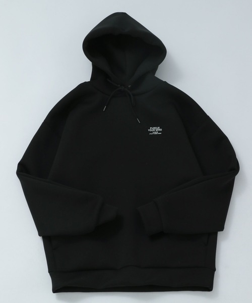 BAYFLOW（ベイフロー）の「[柔らかい着心地]コンフォートクッションフーディー[セットアップ可]（パーカー・メンズ・グレー/ブラック/グリーン・LARGE/MEDIUM）」の2枚目の写真