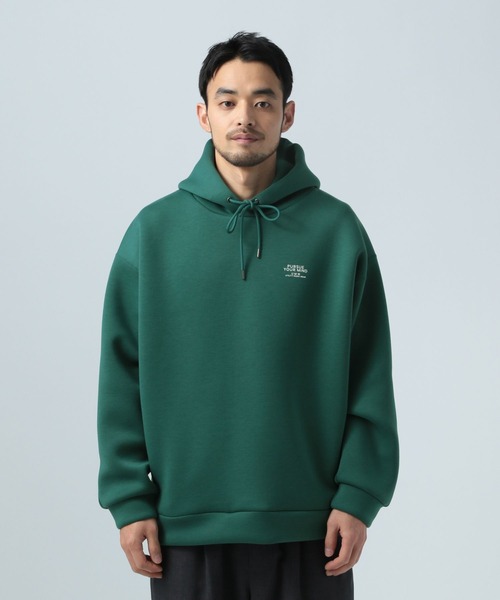 BAYFLOW（ベイフロー）の「[柔らかい着心地]コンフォートクッションフーディー[セットアップ可]（パーカー・メンズ・グレー/ブラック/グリーン・LARGE/MEDIUM）」の11枚目の写真