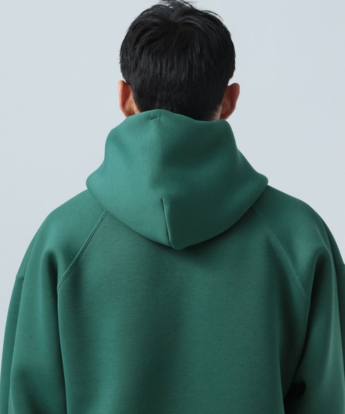 BAYFLOW（ベイフロー）の「[柔らかい着心地]コンフォートクッションフーディー[セットアップ可]（パーカー・メンズ・グレー/ブラック/グリーン・LARGE/MEDIUM）」の15枚目の写真