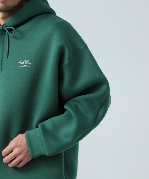 BAYFLOW（ベイフロー）の「[柔らかい着心地]コンフォートクッションフーディー[セットアップ可]（パーカー・メンズ・グレー/ブラック/グリーン・LARGE/MEDIUM）」の16枚目の写真