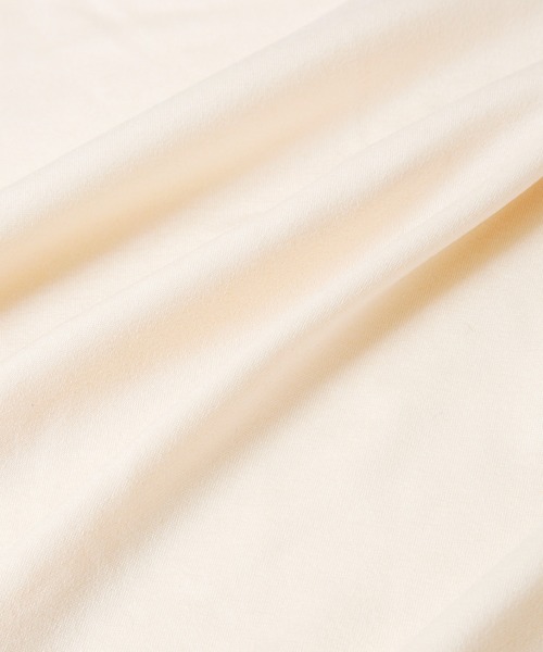 IRIS47（イリスフォーセブン）の「【IRIS 47】velvety long tops/ベルベティ ロング トップス（Tシャツ/カットソー・レディース・ブラック/ナチュラル・FREE）」の5枚目の写真