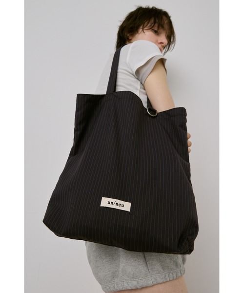 【新品未使用】ストライプバッグ 保冷 バッグ マザーズ 保冷ショッピングバッグ 400×280×200 エコ