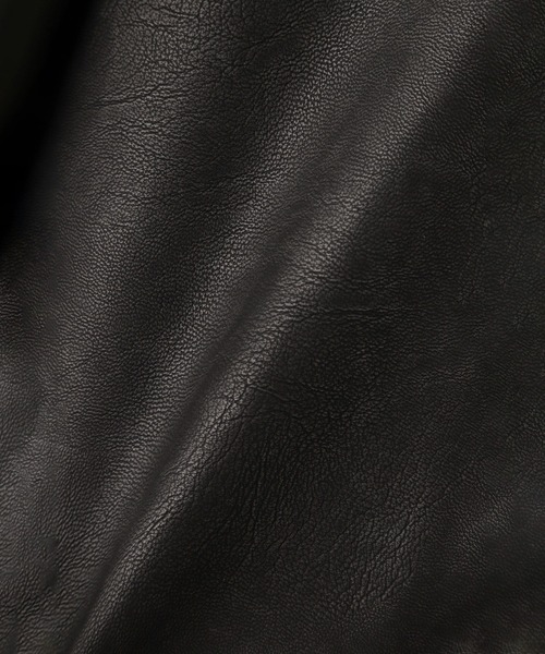 ROSE BUD（ローズバッド）の「レザーライクブルゾン（ブルゾン・レディース・ブラック/ブラウン・ONE SIZE）」の11枚目の写真