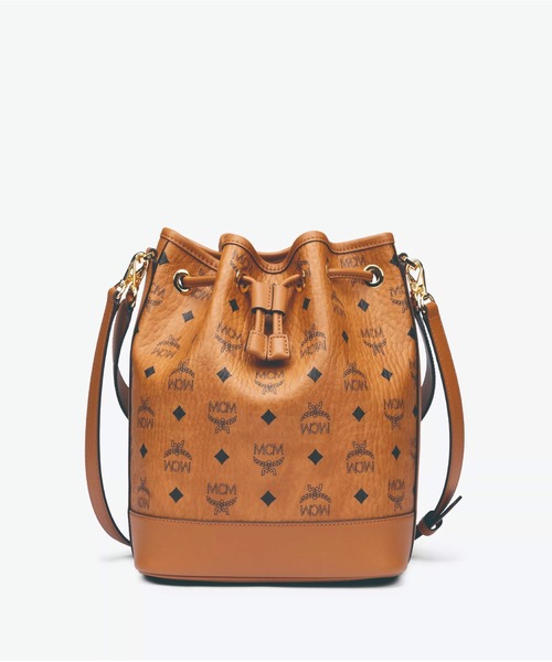 MCM(エムシーエム)の「DESSAU ドローストリング バッグ - ヴィセトス(ハンドバッグ・レディース・ブラウン・ONE SIZE)」の6枚目の写真