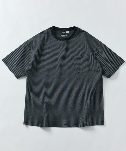 FREAK'S STORE(フリークスストア)の「限定展開 STRATECH/ストラテック ビッグシルエット クルーネック Tシャツ/抗菌/防臭/制菌/UVカット/接触冷感/吸水速乾(Tシャツ/カットソー・メンズ・チャコールグレー/ホワイト/ホワイト系その他/グレー系その他/ブラック/グレイッシュベージュ/ブラック系その他・SMALL/MEDIUM/LARGE/X-LARGE)」の4枚目の写真