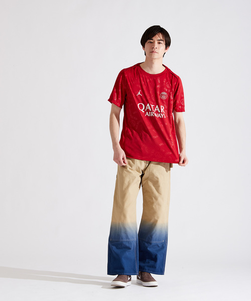 AIR JORDAN（エアジョーダン）の「【NIKE / ナイキ】 PSG MNK DF ACDPR SS TOP K4THPM HJ2987- 659（Tシャツ/カットソー・メンズ・ボルドー・SMALL/MEDIUM/LARGE/X-LARGE）」の18枚目の写真