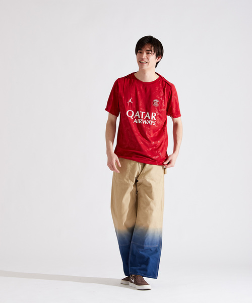 AIR JORDAN（エアジョーダン）の「【NIKE / ナイキ】 PSG MNK DF ACDPR SS TOP K4THPM HJ2987- 659（Tシャツ/カットソー・メンズ・ボルドー・SMALL/MEDIUM/LARGE/X-LARGE）」の21枚目の写真