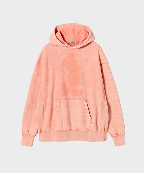 F-LAGSTUF-F(フラグスタフ)の「MICKEY HOODIE(パーカー・メンズ・ブラック/サックスブルー/ピンク・MEDIUM/X-LARGE/LARGE)」の3枚目の写真