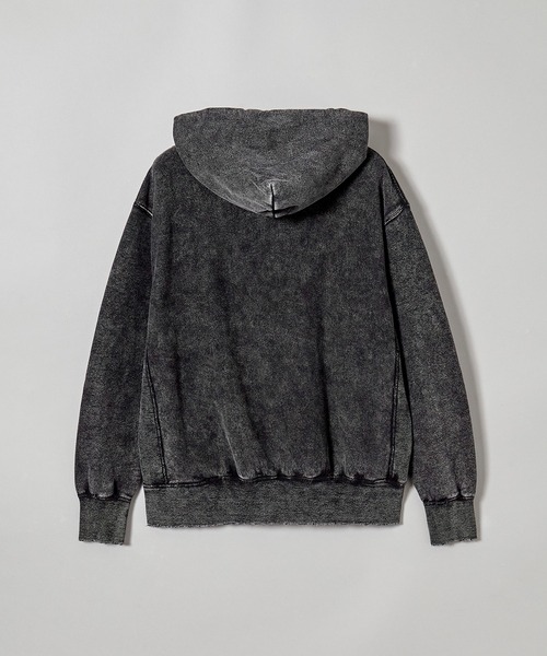 F-LAGSTUF-F(フラグスタフ)の「MICKEY HOODIE(パーカー・メンズ・ブラック/サックスブルー/ピンク・MEDIUM/X-LARGE/LARGE)」の4枚目の写真