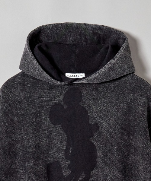 F-LAGSTUF-F(フラグスタフ)の「MICKEY HOODIE(パーカー・メンズ・ブラック/サックスブルー/ピンク・MEDIUM/X-LARGE/LARGE)」の7枚目の写真