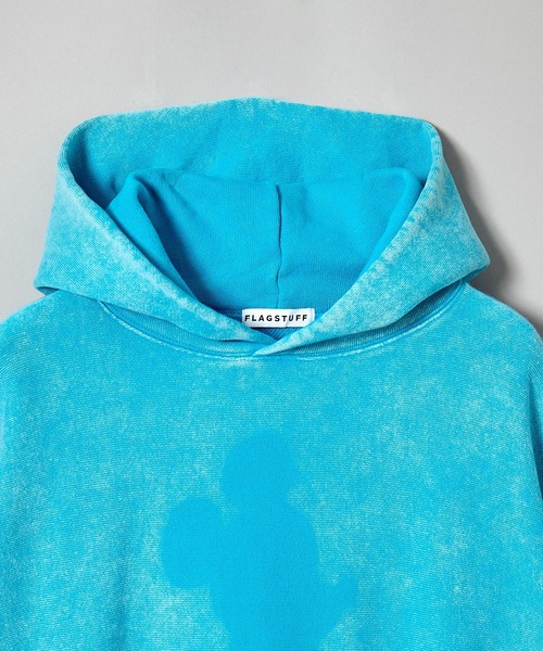 F-LAGSTUF-F(フラグスタフ)の「MICKEY HOODIE(パーカー・メンズ・ブラック/サックスブルー/ピンク・MEDIUM/X-LARGE/LARGE)」の12枚目の写真