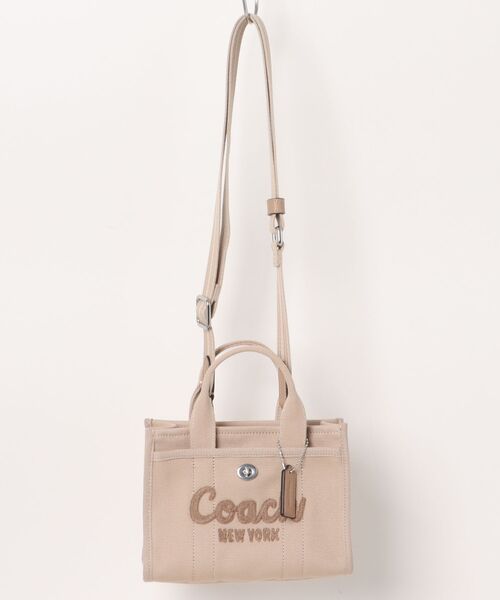 COACH（コーチ）の「カーゴ トート バッグ 20（ショルダーバッグ・レディース・ベージュ系その他・ONE）」の8枚目の写真