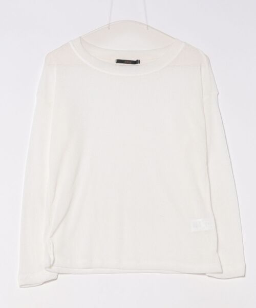 Ritzy(リッツィー)の「オーバーサイズ シアートップス(Tシャツ/カットソー・レディース・グレー/ホワイト/グリーン/ブラウン・M/L)」の14枚目の写真