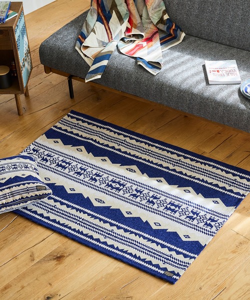 PENDLETON(ペンドルトン)の「PENDLETON/ペンドルトン キッチンラージサイズマット MC003(ラグ/マット・レディース・ベージュ/ネイビー・FREE)」の7枚目の写真