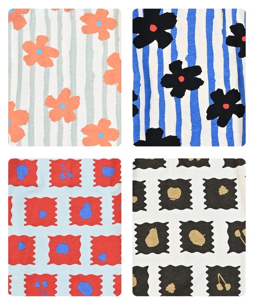 MARKEY'S(マーキーズ)の「総柄フリルショルダーワンピース(ワンピース・キッズ・ブルー/グレー/ライトブルー/ブラック/ピンク/チャコール・80/90/100/110/120/130/140/150)」の22枚目の写真