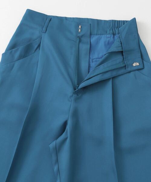 SENSE OF PLACE by URBAN RESEARCH（センスオブプレイスバイアーバンリサーチ）の「ツイルサテンパンツ（その他パンツ・レディース・チャコールグレー/ブルー/ベージュ・MEDIUM/SMALL）」の22枚目の写真