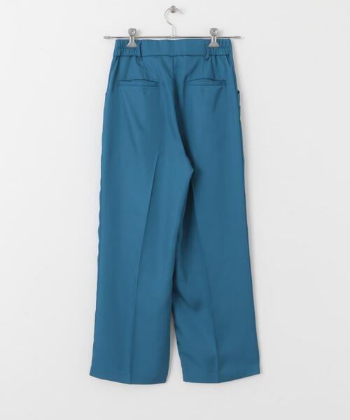 SENSE OF PLACE by URBAN RESEARCH（センスオブプレイスバイアーバンリサーチ）の「ツイルサテンパンツ（その他パンツ・レディース・チャコールグレー/ブルー/ベージュ・MEDIUM/SMALL）」の21枚目の写真