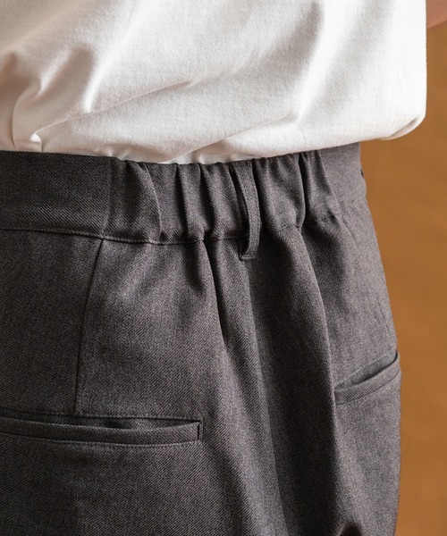 epnok（エプノック）の「センタータックワイドスラックス（スラックス・メンズ・チャコールグレー/ブラック/オフホワイト/カーキ/グレー系/ネイビー系/ブラック系・SMALL/MEDIUM/LARGE）」の8枚目の写真