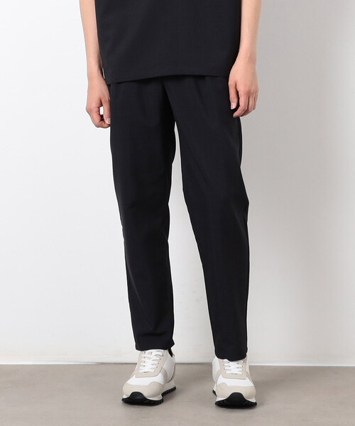 COMME CA ISM（コムサイズム）の「【セットアップ対応】リネンライク ポリエステル テーパードパンツ（スーツパンツ・メンズ・カーキ/ブラック/ベージュ・SMALL/X-LARGE/LARGE/MEDIUM）」の15枚目の写真