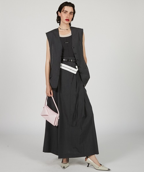 ピンストライプ2WAYトップ / 2Way Top（その他アウター）｜PRANK