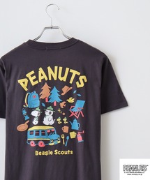 PEANUTS | PEANUTS 刺繍&プリントTシャツ(Tシャツ/カットソー)
