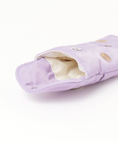 Flowering（フラワーリング）の「ガーリー刺しゅう/メガネケース（メガネ・レディース・パープル/ブルー/アイボリー・FREE）」の11枚目の写真