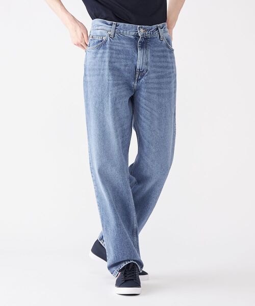 セール】リラックステーパードジーンズ（デニムパンツ）｜TOMMY