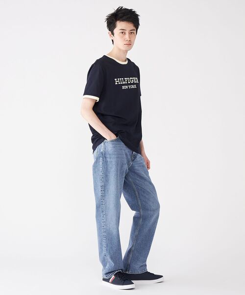 TOMMY HILFIGER(トミーヒルフィガー)の「リラックステーパードジーンズ(デニムパンツ・メンズ・ブルー・34inch/30inch/32inch/36inch)」の2枚目の写真