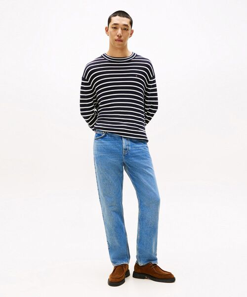TOMMY HILFIGER(トミーヒルフィガー)の「リラックステーパードジーンズ(デニムパンツ・メンズ・ブルー・34inch/30inch/32inch/36inch)」の5枚目の写真