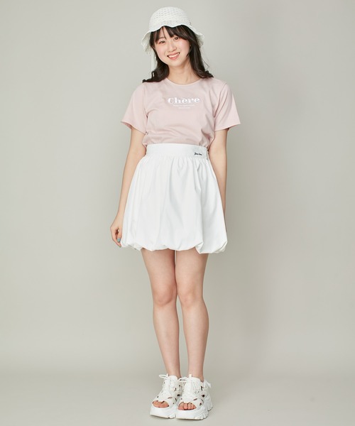 JENNI love(ジェニィラブ)の「バルーンスカパン(スカート・キッズ・ブラック/グレー/オフホワイト・130cm/140cm/150cm/160cm)」の10枚目の写真