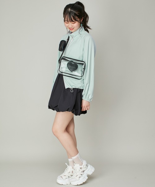 JENNI love(ジェニィラブ)の「バルーンスカパン(スカート・キッズ・ブラック/グレー/オフホワイト・130cm/140cm/150cm/160cm)」の12枚目の写真