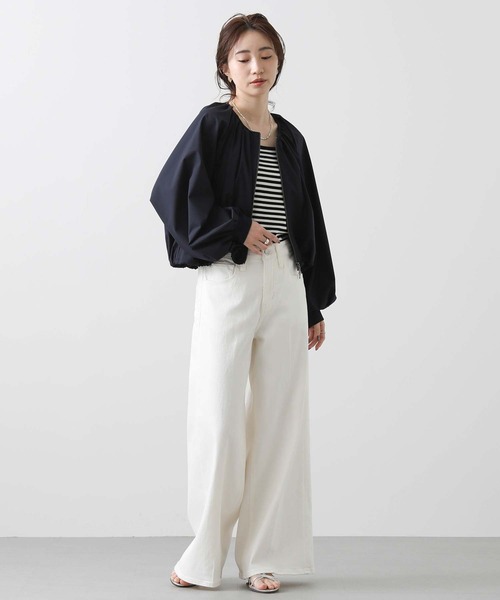 Healthy denim（ヘルシーデニム）の「別注ＷｉｌｄＧｉｎｇｅｒ（デニムパンツ・レディース・ホワイト/ピンク/ライトグリーン・23/24/25）」の9枚目の写真