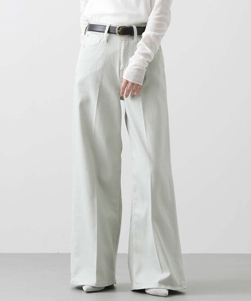 Healthy denim（ヘルシーデニム）の「別注ＷｉｌｄＧｉｎｇｅｒ（デニムパンツ・レディース・ホワイト/ピンク/ライトグリーン・23/24/25）」の18枚目の写真