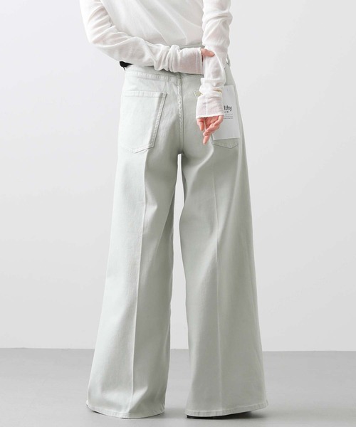 Healthy denim（ヘルシーデニム）の「別注ＷｉｌｄＧｉｎｇｅｒ（デニムパンツ・レディース・ホワイト/ピンク/ライトグリーン・23/24/25）」の20枚目の写真