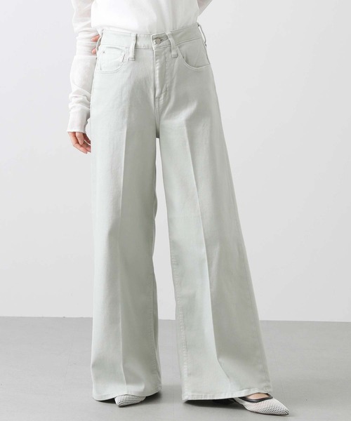 Healthy denim（ヘルシーデニム）の「別注ＷｉｌｄＧｉｎｇｅｒ（デニムパンツ・レディース・ホワイト/ピンク/ライトグリーン・23/24/25）」の21枚目の写真