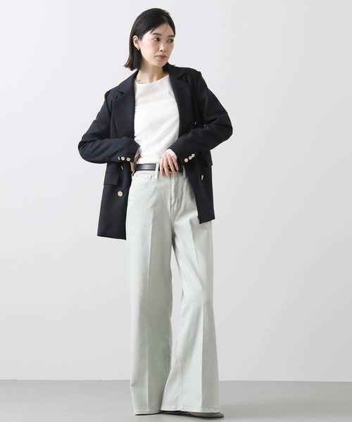 Healthy denim（ヘルシーデニム）の「別注ＷｉｌｄＧｉｎｇｅｒ（デニムパンツ・レディース・ホワイト/ピンク/ライトグリーン・23/24/25）」の22枚目の写真