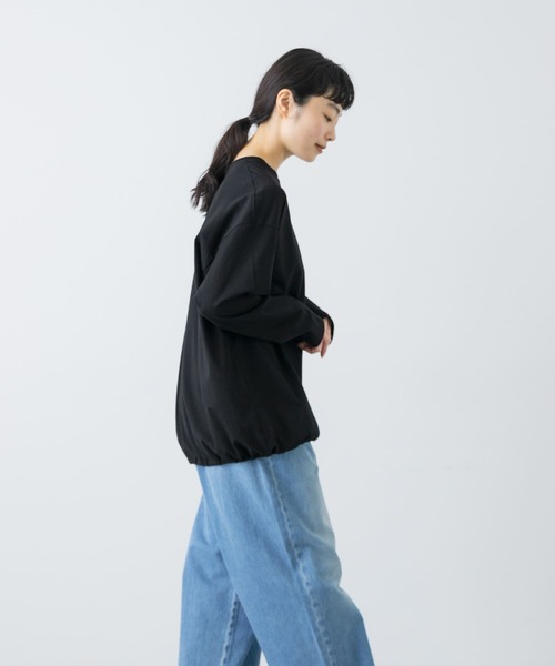 セール】オーガニックコットンドロストカットソー（Tシャツ