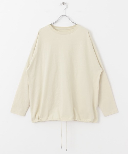 かぐれ / かぐれ オーガニックコットンドロストカットソー セール】オーガニックコットンドロストカットソー（Tシャツ