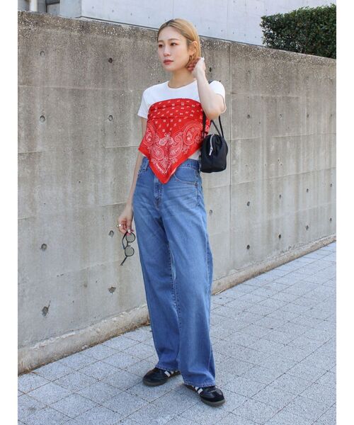 Ungrid（アングリッド）の「ギャザーデザインハンドバッグ（ハンドバッグ・レディース・ブラック/レッド・FREE）」の13枚目の写真