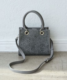 HARE | Flowerエンボスミニトートバッグ(HARE)(ショルダーバッグ)
