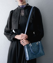 HARE | Flowerエンボスミニトートバッグ(HARE)(ショルダーバッグ)