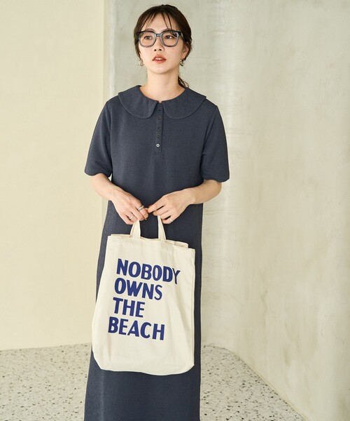 セール】限定展開 フクレジャガード ポロ襟 半袖 ワンピース