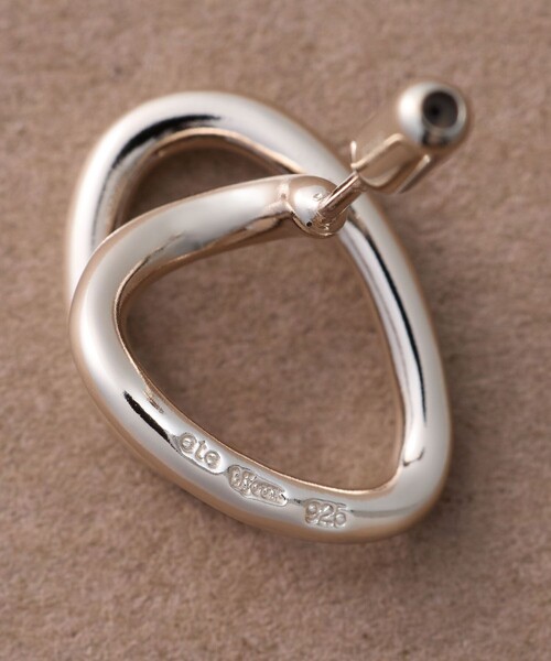 ドロー] ワンストローク ピアス（ピアス（両耳用））｜ete bijoux
