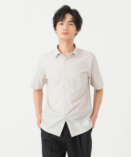 セール】＜ビジカジ対応＞ 速乾 ストレッチ性 ミニ ギンガム