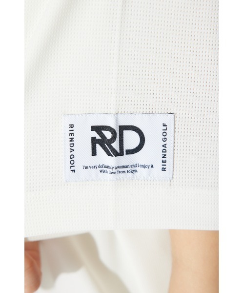 RIENDA GOLF(リエンダゴルフ)の「【RIENDA GOLF】ロゴプリントルーズTシャツ 半袖 夏服(Tシャツ/カットソー・レディース・ブラック/ピンク/ホワイト・FREE)」の17枚目の写真