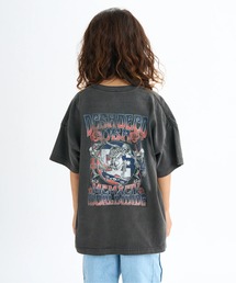 DC SHOES（ディーシーシューズ）の「25 KD ROCK SKULL SS/DCキッズヴィンテージライクバックプリント半袖Tシャツ（Tシャツ/カットソー）」