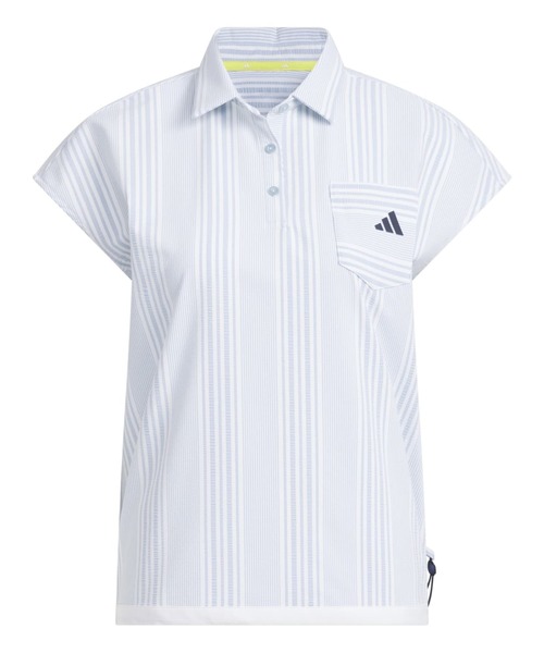 ブラウス シャツ アディダス adidas シアサッカー フレンチスリーブ シャツ レディース セール】シアサッカー フレンチスリーブ シャツ【adidas Golf